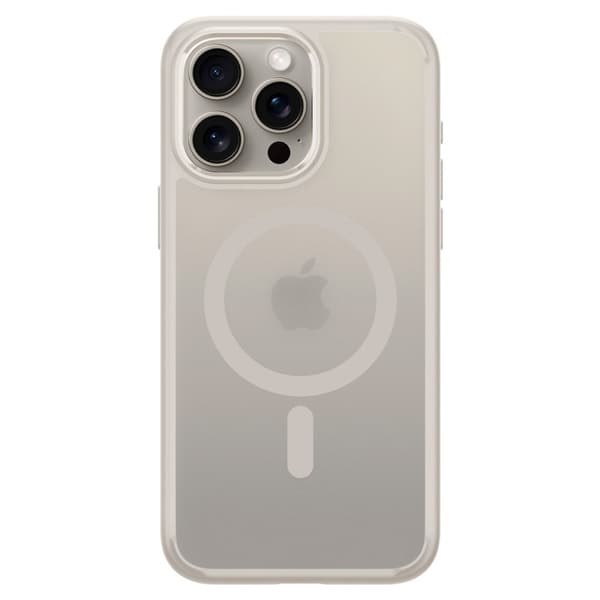 Spigen iPhone 15 Pro Mobilskal Magsafe Ultra Hybrid - Titanium