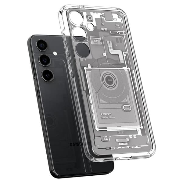 Spigen Galaxy S24 Mobilskal Ultra Hybird - Vit Zero One