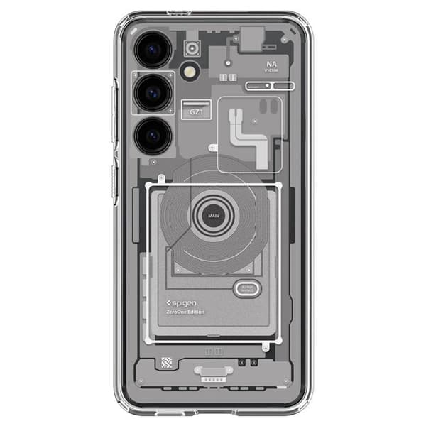 Spigen Galaxy S24 Mobilskal Ultra Hybird - Vit Zero One