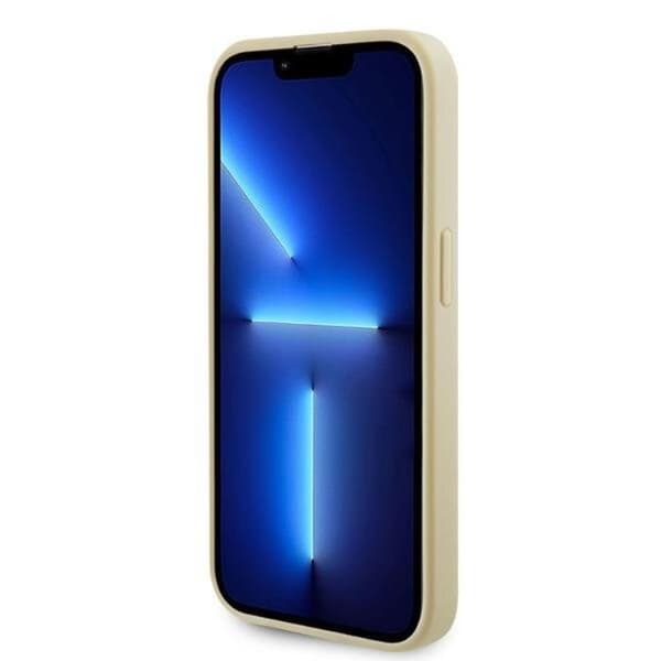 Guess iPhone 15 Pro Max Mobilskal Magsafe Saffiano - Guld