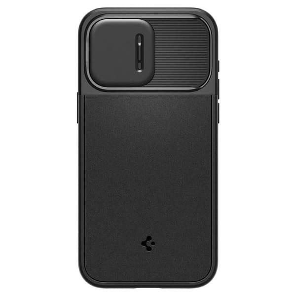 Spigen iPhone 15 Pro Mobilskal Magsafe Optik Armor - Svart