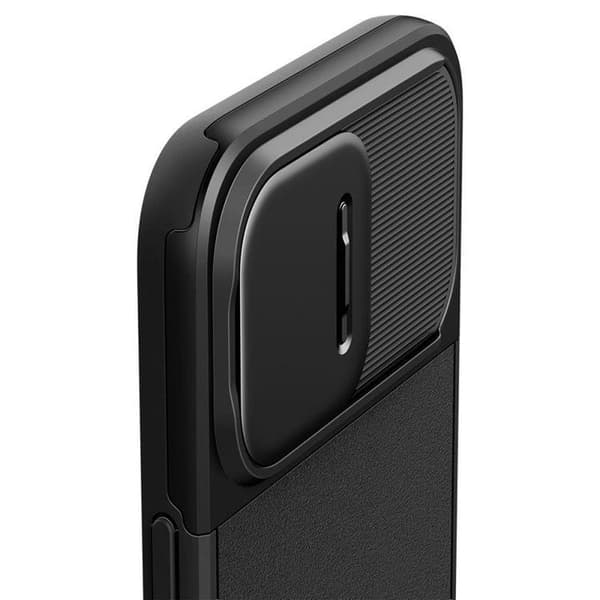 Spigen iPhone 15 Pro Mobilskal Magsafe Optik Armor - Svart