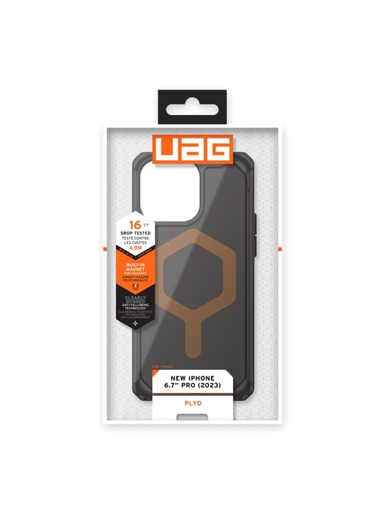 UAG iPhone 15 Pro Max Mobilskal Magsafe Plyo - Svart/Bronze