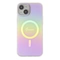 Miniatyrbild 3 av 8: Guess iPhone 15 Plus Mobilskal Magsafe IML Iridescent - Rosa