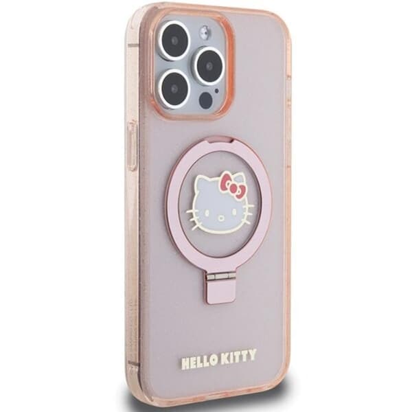 Hello Kitty iPhone 15 Pro Max Mobilskal MagsafeElectrop Logo