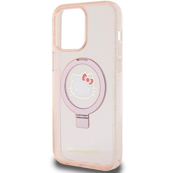 Hello Kitty iPhone 15 Pro Max Mobilskal MagsafeElectrop Logo