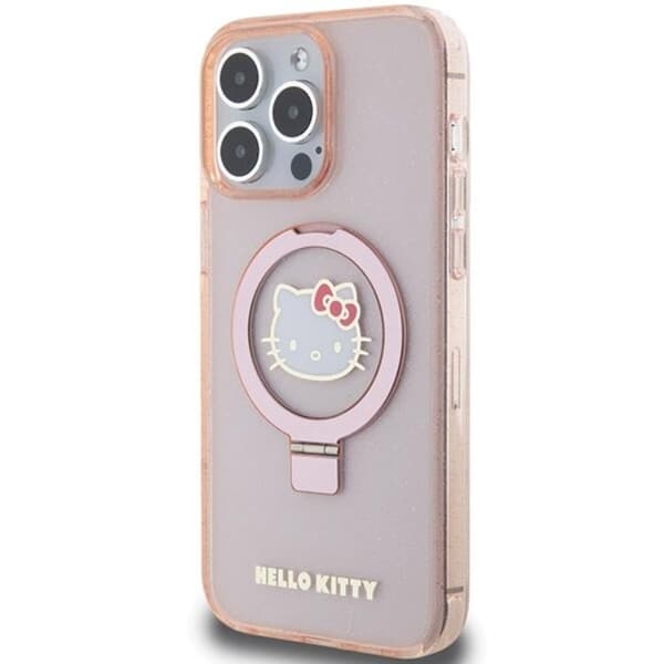 Hello Kitty iPhone 15 Pro Max Mobilskal MagsafeElectrop Logo