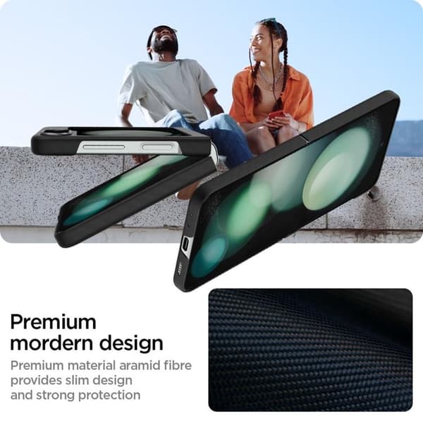 Spigen Galaxy Z Flip 5 Mobilskal Airskin Pro - Svart