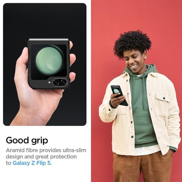 Spigen Galaxy Z Flip 5 Mobilskal Airskin Pro - Svart