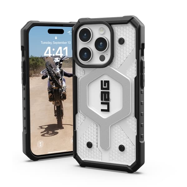 UAG iPhone 15 Pro Mobilskal Magsafe Pathfinder - Ice