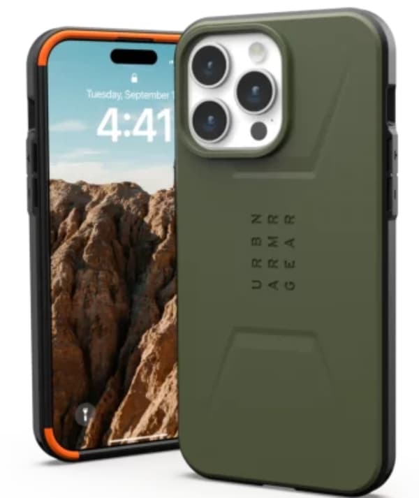 UAG iPhone 15 Pro Max Mobilskal Magsafe Civilian - Grön