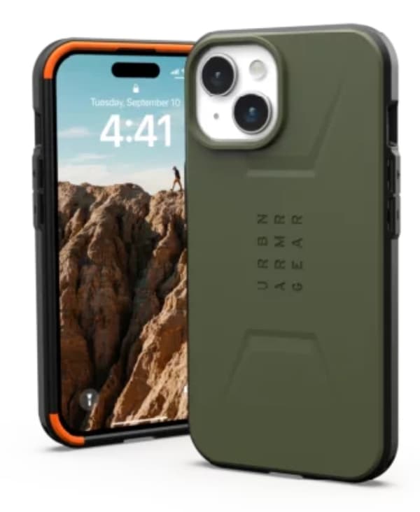 UAG iPhone 15 Mobilskal Magsafe Civilian - Grön