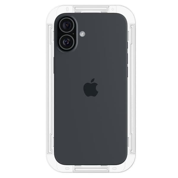 [2-Pack] Spigen iPhone 15/16 Härdat Glas Skärmskydd Privacy