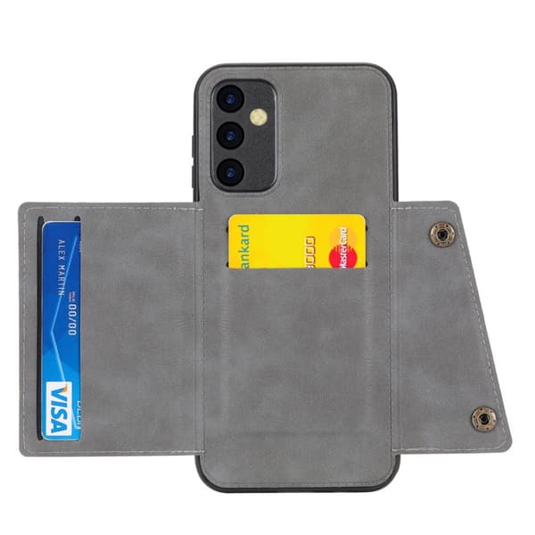 Samsung Galaxy A14 5G Magnetisk Plånboksfodral i Retro Stil med 4-kortfack