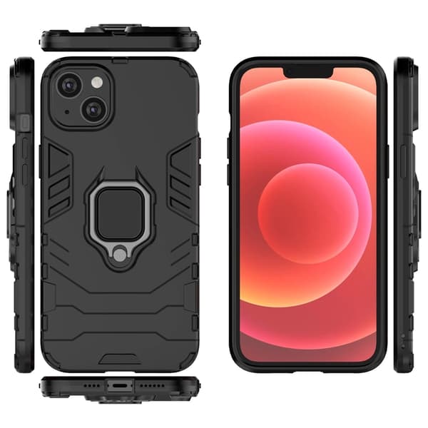 iPhone 14 Pro Max Mobilskal Ring Armor - Svart