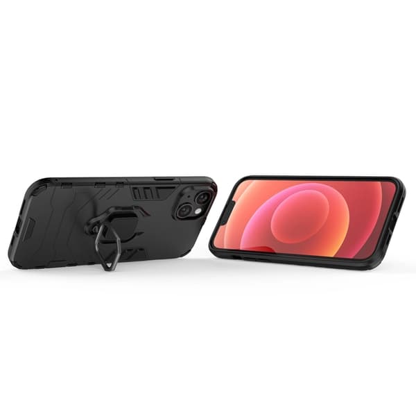iPhone 14 Pro Max Mobilskal Ring Armor - Svart