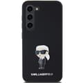 Miniatyrbild 3 av 8: Karl Lagerfeld Galaxy S23 Plus Mobilskal Silikon Ikonik Metal Pin