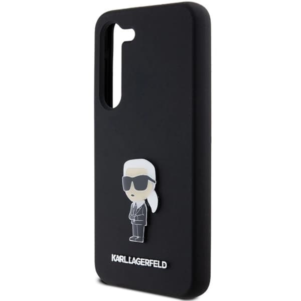 Karl Lagerfeld Galaxy S23 Plus Mobilskal Silikon Ikonik Metal Pin