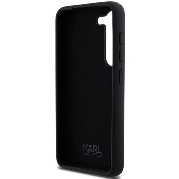 Karl Lagerfeld Galaxy S23 Plus Mobilskal Silikon Ikonik Metal Pin