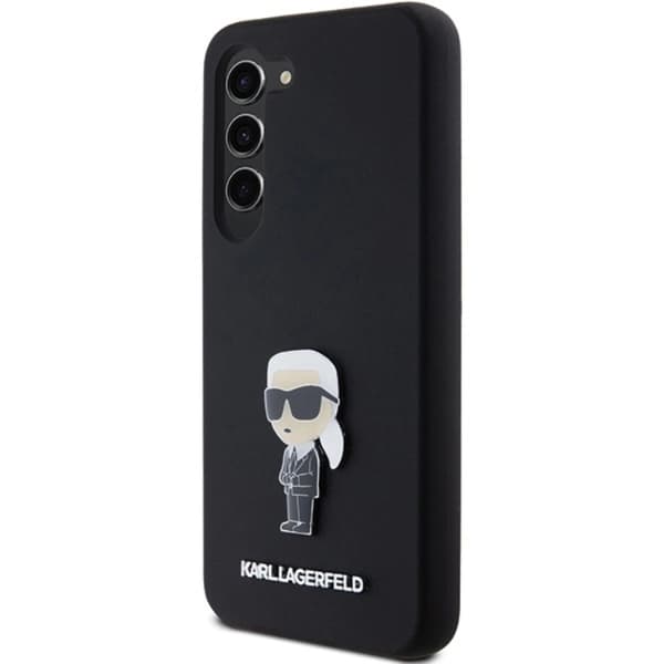 Karl Lagerfeld Galaxy S23 Plus Mobilskal Silikon Ikonik Metal Pin