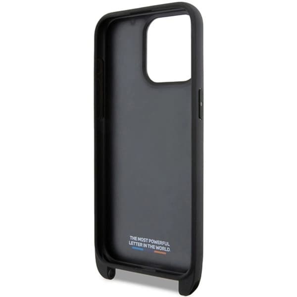 BMW iPhone 15 Pro Halsbandsskal M Edition Carbon Tricolor