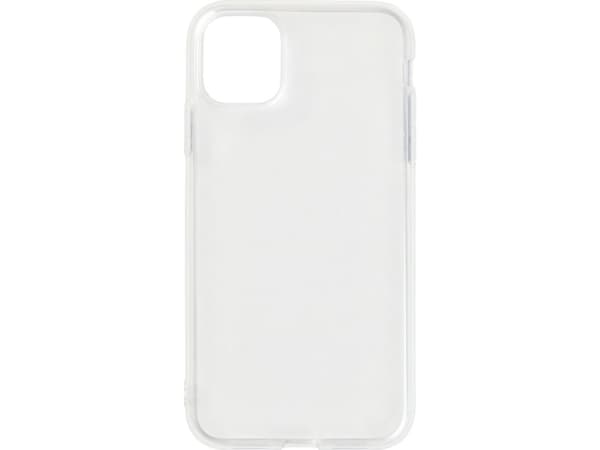 eSTUFF Infinite Vienna - Baksidesskydd för mobiltelefon - MagSafe-kompatibilitet - termoplastisk polyuretan (TPU) - transparent - för Apple iPhone 11