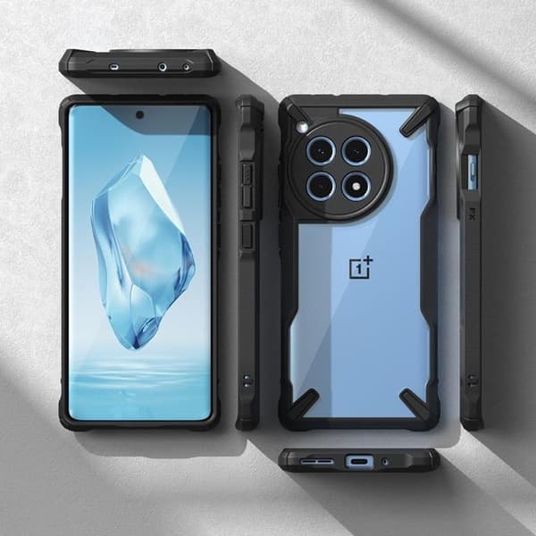 Ringke OnePlus 12R Mobilskal Fusion X - Svart