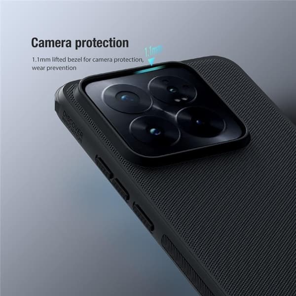 Nillkin Xiaomi 14 Pro Mobilskal Super Frosted Shield Pro - Svart