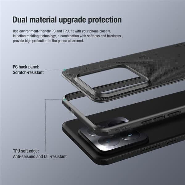 Nillkin Xiaomi 14 Pro Mobilskal Super Frosted Shield Pro - Svart