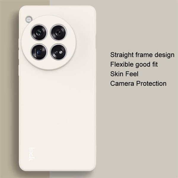 Imak OnePlus 12 5G Mobilskal UC-4 Series - Vit