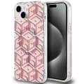 Miniatyrbild 1 av 8: Guess iPhone 15/14 Plus Mobilskal Magsafe IML GCube - Rosa