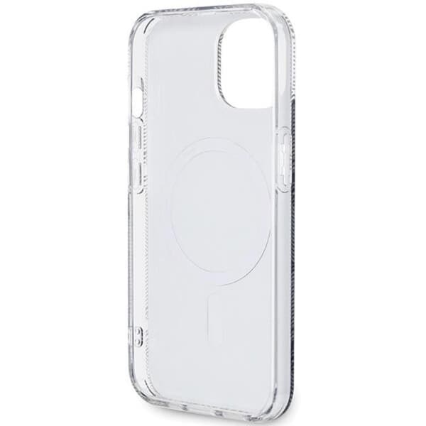 Guess iPhone 15/14/13 Mobilskal Magsafe IML GCube - Svart