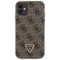 Miniatyrbild 3 av 9: Guess iPhone 11/XR Mobilskal Crossbody Metall Logo - Brun