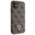 Miniatyrbild 4 av 9: Guess iPhone 11/XR Mobilskal Crossbody Metall Logo - Brun