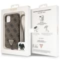 Miniatyrbild 9 av 9: Guess iPhone 11/XR Mobilskal Crossbody Metall Logo - Brun