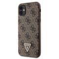 Miniatyrbild 2 av 9: Guess iPhone 11/XR Mobilskal Crossbody Metall Logo - Brun