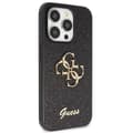 Miniatyrbild 4 av 8: Guess iPhone 11/XR Mobilskal Glitter Script Big - sVART