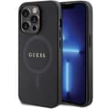 Miniatyrbild 1 av 8: Guess iPhone 11/XR Mobilskal Magsafe Saffiano - Svart