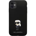 Miniatyrbild 3 av 8: KARL LAGERFELD iPhone 11/XR Mobilskal Silikon Ikonik Metal Pin
