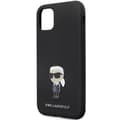Miniatyrbild 6 av 8: KARL LAGERFELD iPhone 11/XR Mobilskal Silikon Ikonik Metal Pin
