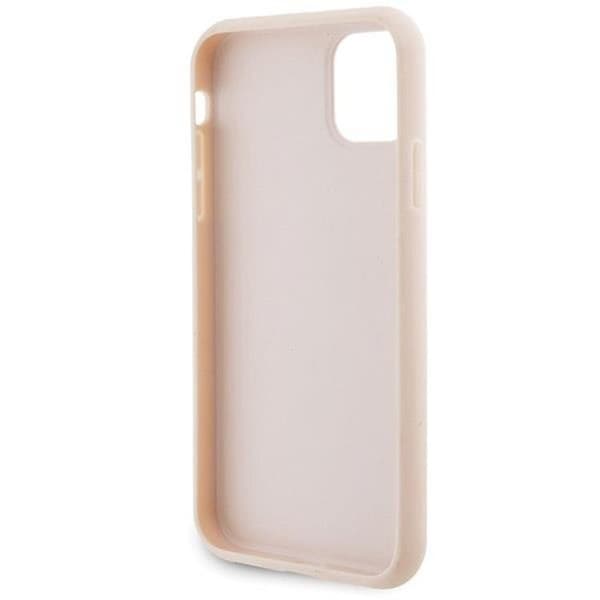 KARL LAGERFELD iPhone 11/XR Mobilskal Quilted K Pattern - Rosa