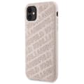 Miniatyrbild 2 av 8: KARL LAGERFELD iPhone 11/XR Mobilskal Quilted K Pattern - Rosa