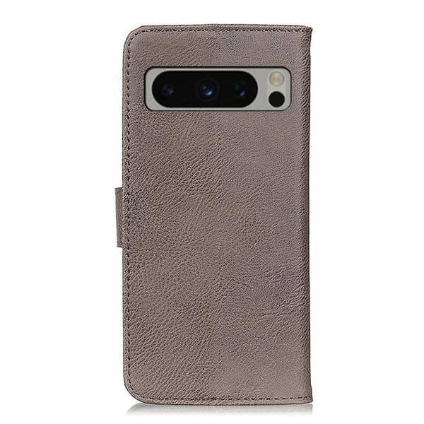 KHAZNEH Google Pixel 8 Plånboksfodral Cowhide - Grå