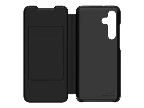 Anymode GP-FWA556AMA - Lommebok for mobiltelefon - polykarbonat, polyuretan - svart - for Galaxy A55