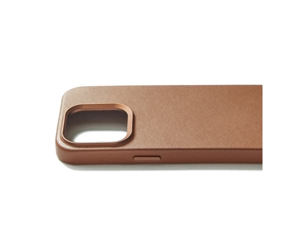 Troubadour Goods Limited Dėklas Mujjo Full Odinis dėklas Apple iPhone 15 Pro MagSafe (tan)