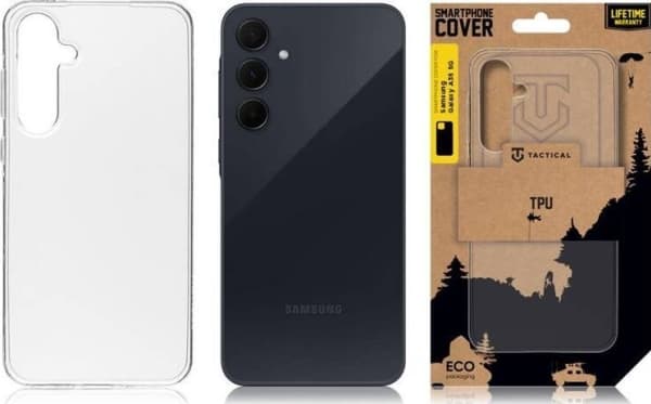 Tactical Tactical TPU Cover for Samsung Galaxy A35 5G Transparent standard