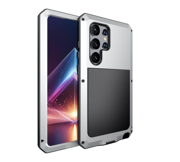 Samsung Galaxy S24 ultra - Stötdämpande HEAVY DUTY Aluminium Skal