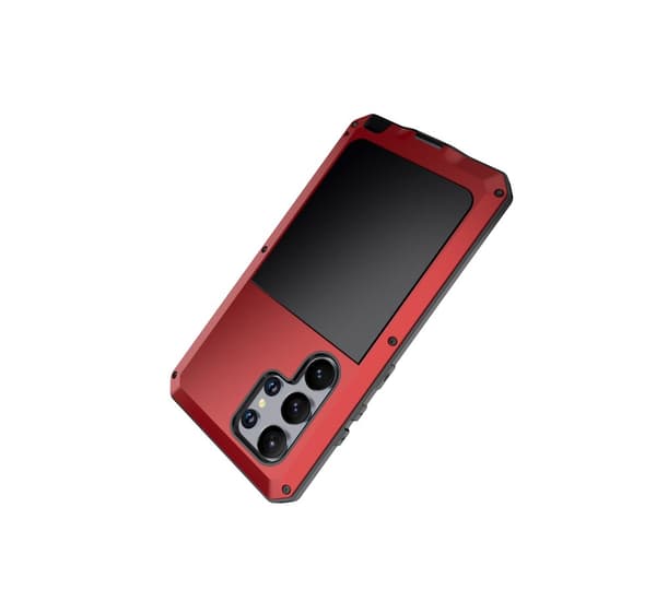Samsung Galaxy S24 ultra - Stötdämpande HEAVY DUTY Aluminium Skal