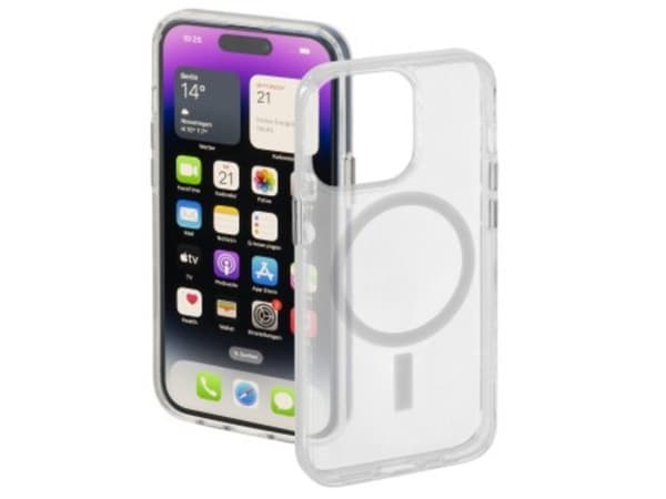 Hama 00215533, Omslag, Apple, iPhone 14 Pro, 15,5 cm (6.1"), Transparent