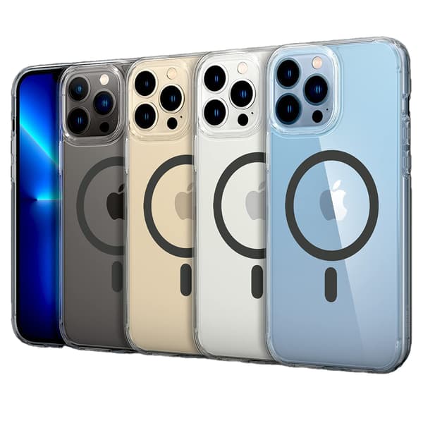 Magnetiskt skyddsskal med trådlös laddning för iPhone 13 Pro